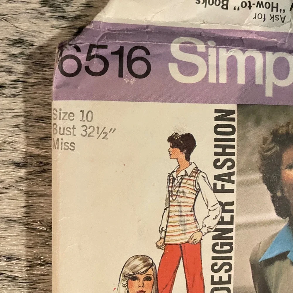Lot of 10 Vintage Sewing Patterns Lot 1970s 1980s Simplicity McCalls ESP Fashion